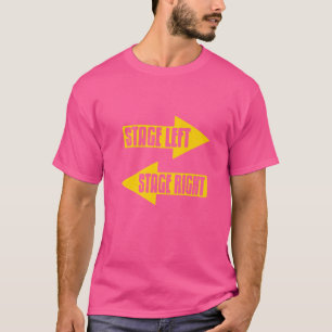 Camiseta Etapa izquierda Etapa derecha Actor de Etapa Asomb