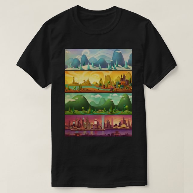 Camiseta etapas 1 (Diseño del anverso)