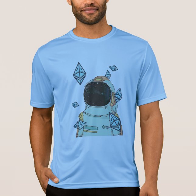 Camiseta Etéreo A La Luna El Hombre Espacial ETH Merch (Anverso)