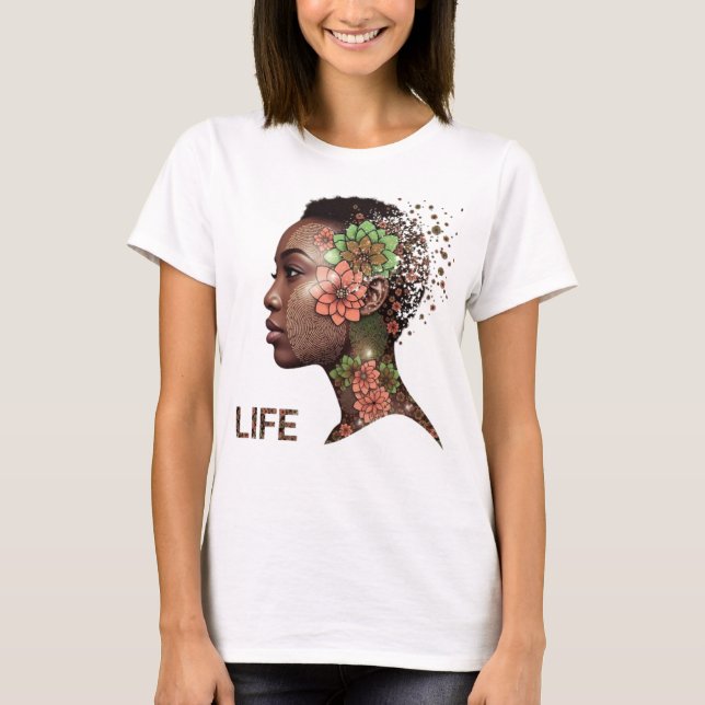 Camiseta Eternal_Life_Blossoming_Identity. (Anverso)