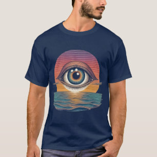 Camiseta Eternal Vision: Surreal Ocean Sunset