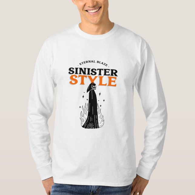 Camiseta Eterno Blaze - Estilo siniestro (Anverso)