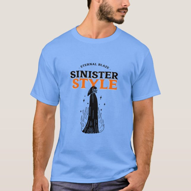 Camiseta Eterno Blaze - Estilo siniestro (Anverso)