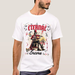 Camiseta Eterno esqueleto Encore Jugando Violín