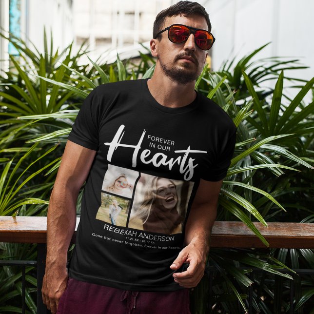 Camiseta Eterno Moderno En Nuestros Corazones | Funeral (Subido por el creador)