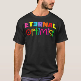 Camiseta Eterno Optimista Motivacional Inspirador Gear