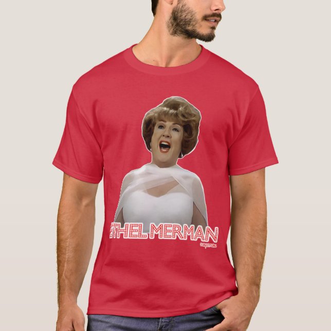 Camiseta Ethel Merman retro (Anverso)