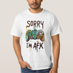 Camiseta Ethereal AFK - Puntuaciones De Juego Únicas Para J