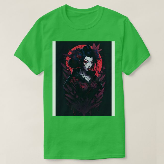 Camiseta Ethereal Geisha Grace 5 (Diseño del anverso)