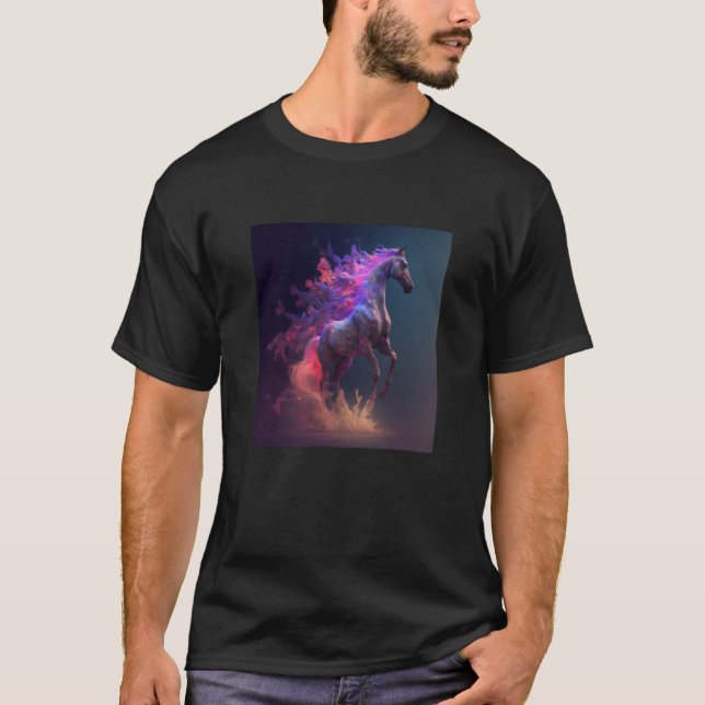 Camiseta Ethereal Horse Horseback Riding Trail Riding Loves (Anverso)