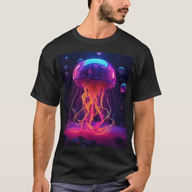 Camiseta Ethereal Jelly La belleza de lo profundo (Anverso)