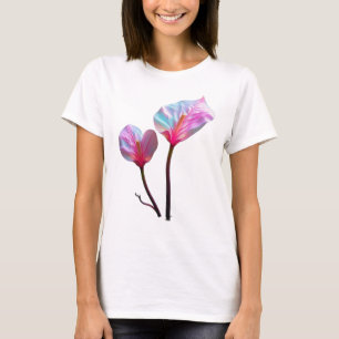 Camiseta ethereal pink flowers