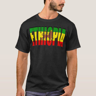 Camiseta Ethiopia In Ethiopia Flag Ethiopian T-Shirt