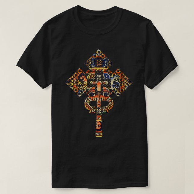 Camiseta Ethiopian Christian art Christ in Glory Ethiopian  (Diseño del anverso)