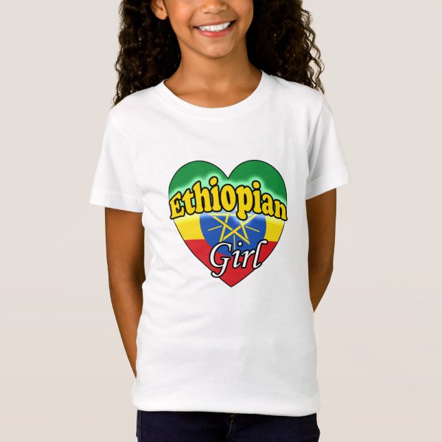 Camiseta Ethiopian Girl (Anverso)