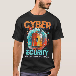 Camiseta Ética divertida de experto en ciberseguridad