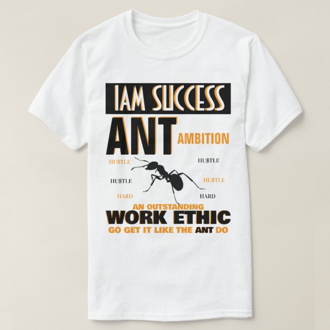 Camiseta Ética laboral (Diseño del anverso)