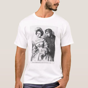 Camiseta Etienne Lousteau que habla a una actriz