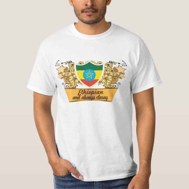 Camiseta Etíope con clase (Anverso)