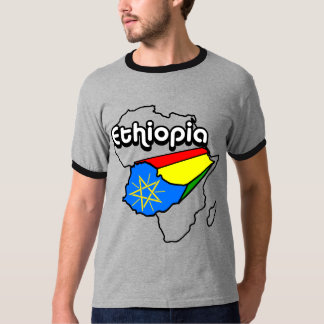 Camiseta etíope del orgullo