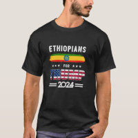 Etíopes por patriota de bandera etíope de Trump 20