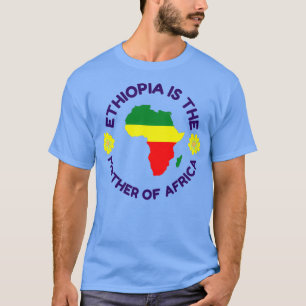 Camiseta Etiopía es la madre de África Uhuru Kenyatta