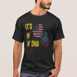 Camiseta Etiopía Etíopes África Bandera Orgulloso ADN Ameri