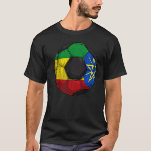 Camiseta Etiopía: fútbol, bandera de Etiopía, niños hombres