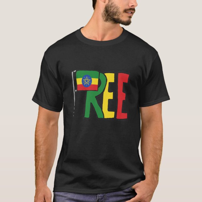 Camiseta Etiopía libre (Anverso)