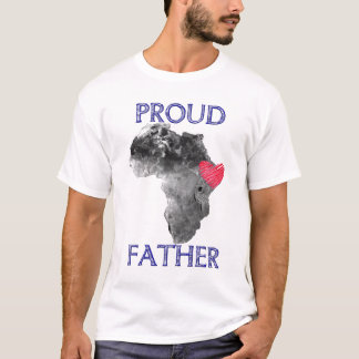 Camiseta Etiopía orgullosa que adopta al padre
