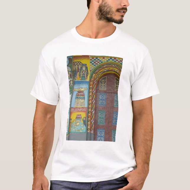 Camiseta Etiopía:  Región de Tigray, Axum, Iglesia de Crist (Anverso)