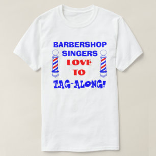 Camiseta Etiqueta-A lo largo de