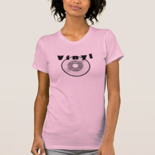 Camiseta Etiqueta adaptable del expediente del VINILO 45