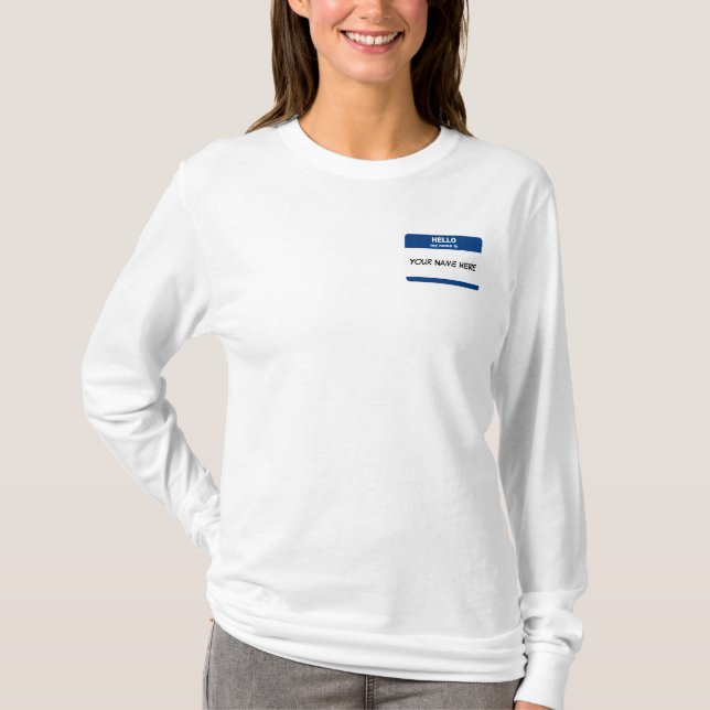 Camiseta Etiqueta conocida (Anverso)