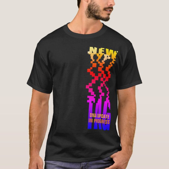 CAMISETA ETIQUETA DE ACTUALIZACIÓN DE ADN (Anverso)