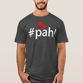 Camiseta Etiqueta de ASL: Pah, corazón de Desi, lengua de R