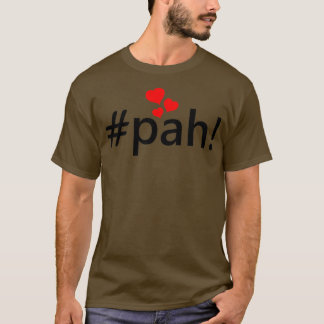 Camiseta Etiqueta de ASL: Pah, corazón de Desi, lengua de R