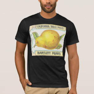 Camiseta Etiqueta de caja de la vendimia