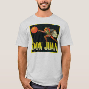 Camiseta Etiqueta de caja de San Juan