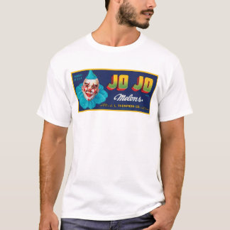 Camiseta Etiqueta de caja de Vintage JO JO Melons