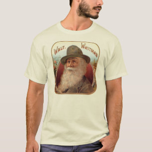 Camiseta Etiqueta de cigarro Walt Whitman