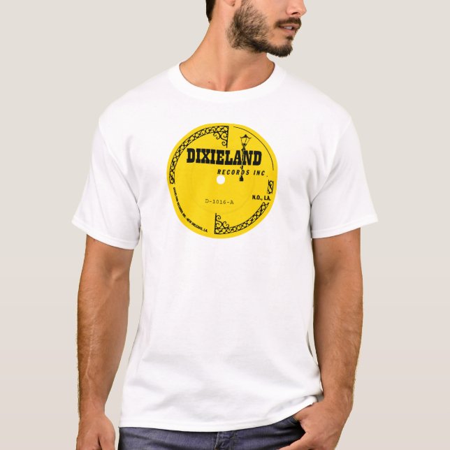 Camiseta Etiqueta de Dixieland Records (Anverso)