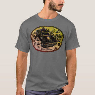 Camiseta Etiqueta de escuela de velocidad de muerte
