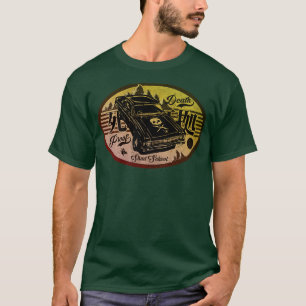 Camiseta Etiqueta de escuela de velocidad de muerte