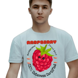 Camiseta Etiqueta de Fruta de Granja Ropa Frambuesa Explosi