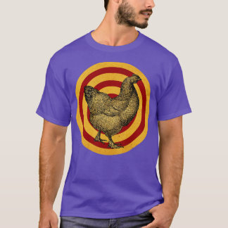 Camiseta Etiqueta de Hen Vintage