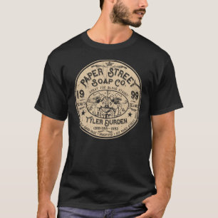 Camiseta Etiqueta de jabón de la empresa de jabón callejera