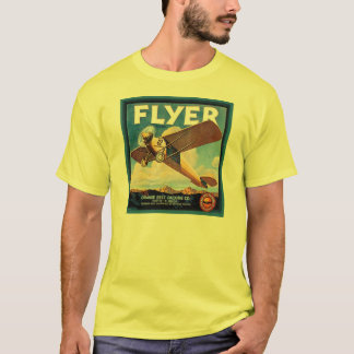 Camiseta Etiqueta de la caja de la vendimia de la correa de