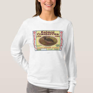 Camiseta Etiqueta de marca de los arándanos de Eatmor de
