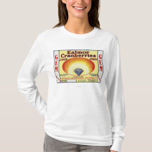 Camiseta Etiqueta de marca de los arándanos de Eatmor de l